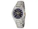 Seiko SND585 Men's Blue Dial Gold Plated Stainless Steel Chronograph Watch