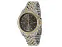 Seiko Chronograph Grey Dial Two-tone Mens Watch SNDF06