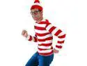 Where's Waldo Costume Set Adult Small/Medium