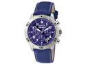 Invicta Signature II Chronograph Blue Leather Mens Watch 7282