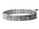 Tioneer Men's Titanium H-Shaped Link Bracelet