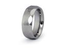 Faceted Tungsten Carbide Ring 8mm