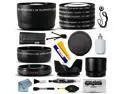 Lenses & Filters Accessories Kit includes Macro + Telephoto + Lens Cap + Hood + CPL UV FLD Filter Set for Nikon D810 D3000 D3100 D3200 D3300 D5000 D5100 D5200 D5300 D7000 D7100 DF DSLR Digital Camera