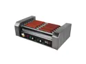 Roller Dog Commercial 18 Hot Dog 7 Roller Grill Cooker Machine - RDB18SS