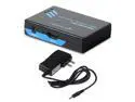 Fosmon HDMI Splitter Amplifier 1 In to 2 Out Dual Display with Power Adapter (Supports 3D)