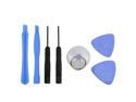 7 in 1 Tool Set (Plastic Prying Tools-green, Suction Cup, Pick, Screwdriver) for Apple iPhone / iPod / HTC / Blackberry / Motorola, etc and Small Digital Electronic Devices