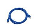 EZOWare USB 3.0 SuperSpeed A Male to A Female Extension Cable (10 Feet) - Blue