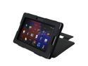 GTMax Black Leather  Stand Case for BlackBerry Playbook