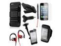 8 in 1 Accessories Bundle Sports Travel Combo For iPhone 5
