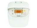 Panasonic SR-MS183 White w/ stainless trim Microcomputer Controlled Fuzzy Logic 10 Cups (Uncooked)/20 Cups (Cooked) Rice Cooker