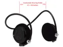 WUSA H250 Bluetooth Stereo Headphone w/ Microphone, Carrying Case (Black)