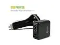 Macally USBPOWER Black Universal USB AC / Car Charger for iPod & iPhone