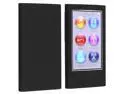 eForCity Silicone Skin Case compatible with Apple® iPod nano 7th Generation, Black