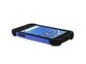 Hybrid Armor Case compatible with Samsung© Galaxy S II T-Mobile T989, Black / Blue