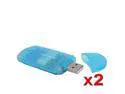 USB 2.0 Memory Stick Pro / Pro Duo Card Reader 2-Pack - by eForCity