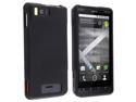 Black Hard Case Accessory compatible with Motorola Droid X X2 Phone