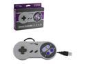 Retro-Link Wired USB Controller For PC And Mac For Super Nintendo Entertainment System