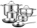 Cooks Standard Multi-Ply Clad 10-Piece Cookware set Stainless steel