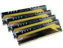 MSI Z77 MPOWER Optimized (Blue LED) 16GB (4 x 4GB) CL10 Quad Channel 240-pin DDR3 2400(PC3 19200) Desktop Memory Module Model AVD3U24001004G-4CM