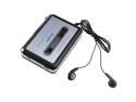 AGPtek Portable USB Cassette Tape to MP3 PC Converter Capture Stereo Audio Music Player Tape-to-MP3 Player with Headphone and USB Cable