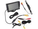 AGPtek 4.3" LCD TFT Rear View Monitor Screen for Car Backup Camera CCTV Camera or Video Games w/ 170° Night Vision