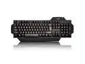 LED Illuminated Ergonomic Backlit USB Wired Gaming Keyboard - Blue & Red Backlight