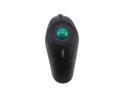 Black 1 x Wheel USB Wireless Laser Trackball Mouse Wireless Finger Mice For  Laptops and Desktops