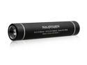 RAVPower® RP-PB08 Slim Power Bank (2600mAh/1A Output) w/ Built-in Flashlight, for Smartphone&Tablet:iPad 4, iPad Mini, iPhone 5, 4S, 4G;Samsung Galaxy Note 2, S3, S2;Lumia 920 and other Mobile Devices