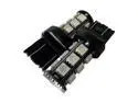 AGT 7443 7440 White LED 18 SMD LED Bulbs Brake Signal Tail Backup (Pack of 2)