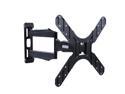 Homemounts HM102A New Black One Stud Steel Low Profile Articulating 32''-47'' LCD LED TV Wall Mount Bracket
