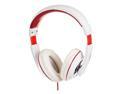 Dynabass Noise-Isolating Headphones with Dynamic Bass & Comfort - White