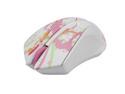 G-Cube G9PS-310P 2000 dpi 2.4G Wireless V-Track Patented Super Precision Paint Splash Style Mouse (Pink Color) Running on almost All Surfaces