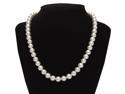 Mabella Fashion PWS028PL 18" Freshwater Pearl Necklace 7-8mm AAA Quality 14k Solid Yellow Gold Clasp