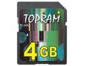 TOPRAM 4GB 4G SD Card v1.1 non HC non-HC for older device Treo i730 iPaq PDA Palm