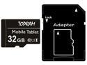 TOPRAM 32GB 32G microSD microSDHC micro SD SDHC Card Class 10 Ultra High Speed UHS-I for Samsung Galaxy S3 S4 S5