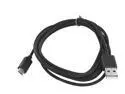 Premium Micro USB Cable High Speed 6 FT USB 2.0 A Male to Micro B Sync and Charge Cable For Samsung Galaxy S2/ S3/ S4 - (Black)