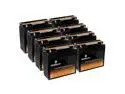 12V 21AH Sealed Lead Acid (SLA) Battery - T3 Terminals - for ZB-12-21 - 8PK