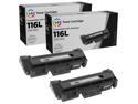 LD Products Toner Cartridge Compatible with Replacement for Samsung MLT-D116L High Yield (Black, 2-Multipack)