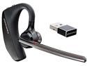 Plantronics Voyager 5200 UC Earset - Wireless - Bluetooth - 98.4 ft6.80 kHz - Earbud, Over-the-ear - Monaural - In-ear - Noise Reduction, Echo Cancelling Microphone - Noise Canceling