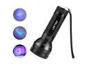 Loftek 51 UV 395nm Super Ultraviolet LED Flashlight Blacklight - Waterproof 3 AA