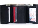 Alpine Swiss Mens Trifold Wallet Extra Capacity Multiple Card Slots 2 ID Windows