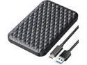 ORICO 4TB 2.5 Inch USB 3.0 to SATA 3.0 External Hard Drive Enclosure 5Gbps Case Support UASP Protocol SATA III Tool Free (2520C3)