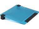 ORICO NCA-1512 -BL Aluminum Laptop Cooling Pad with Two 80mm Adjustable Fans - Blue