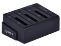 ORICO  3 bays 2.5 /3.5 " SATA to USB 2.0 HDD Docking Station,Hard Drive Cloner- Black (6638USJ)