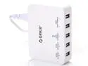 ORICO DCAP-5S 40W 5 Port High Speed Desktop USB Charger for iPhone 6s / 6 / 6 plus, iPad Air 2 / mini 3, Samsung Galaxy S6 Edge / Note 5, HTC M9, Nexus and More - White