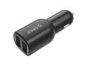 ORICO 20W Dual Port USB Car Charger with 1  x 5V 2.4A Super Charging Port and 1 x 5V 1.5A Universal Charging Port for iPhone, iPad, Samsung S6 / S6 Edge, Nexus, Motorola and More - Black (UCA-2U)