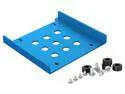 ORICO Aluminum 2.5 Inch to 3.5 Inch Bay Drive Converter Kit for Hard Drive/SSD Bracket Converter Adapter 3.5 to 1x2.5 - Blue (AC325-1S-V1)