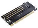 ORICO M.2 NVME to PCI-E Adapter, M2 SSD to PCI-e 3.0 x16 Host Controller Expansion Card with Low Profile Bracket, Support M Key Solid State Drive
