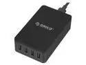 ORICO Portable 4 Ports Desktop & Travel 5V2.4A USB Charger Family-Sized Desktop Charger for iPhone 7 / 6s / Plus, iPad Air 2 / mini 3, Galaxy S7 / S6 / S6 Edge / Edge+, Note 5 & More (CSE-4U-US)