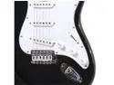 1EG-MBK Metallic Black 39-Inch Electric Guitar Package w/ Gig Bag, Picks, Strap & More (Full Size)